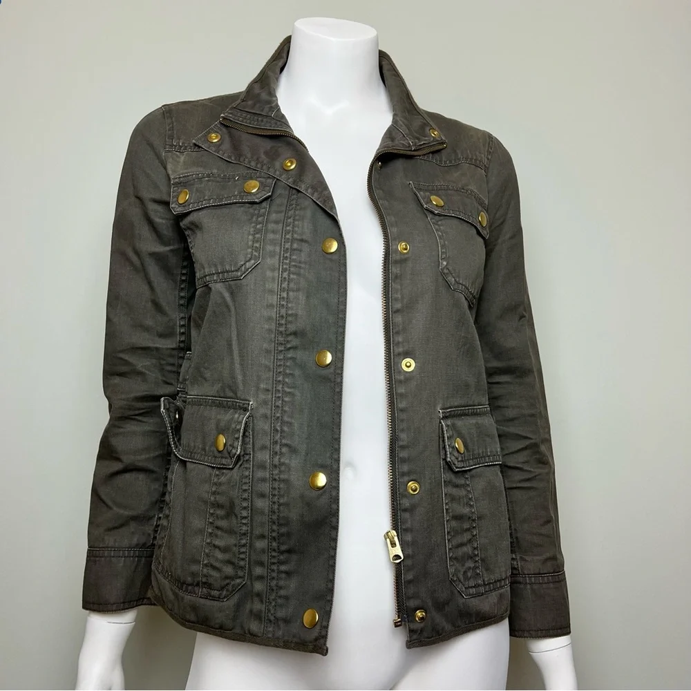 J. Crew | Relaxed Fit Fiekd Jacket Size SP - Picture 4 of 12